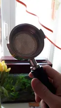 Filtro para máquina de café de acero inoxidable de una sola capa, 51mm, cuenco colador apto para máquina de café DeLonghi, accesorios