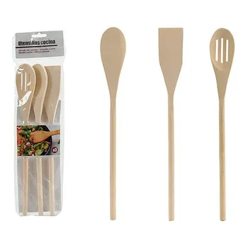 

Kitchen Utensils Set Wood (3 Pieces)