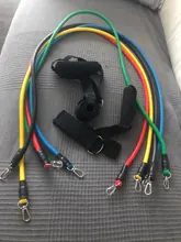 Juego de bandas de resistencia para Fitness, equipo de gimnasio de resistencia, expansor de entrenamiento elástico, 15 Uds.