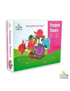 

POMPOM FLOWERS CREATE YOUR OWN FLOWER BASKET