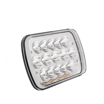 

1PCS ECAHAYAKU 7" Square 45W Sealed Beam Led Work Light Waterproof Dustproof IP67 for Off-Road Truck Boats 12V/24V Car Led Lamp