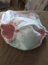 Pañales de 6 capas de entrepierna para bebé, pantalones de entrenamiento reutilizables, pañal de tela lavable, braguitas de algodón a prueba de agua, ropa interior de baño