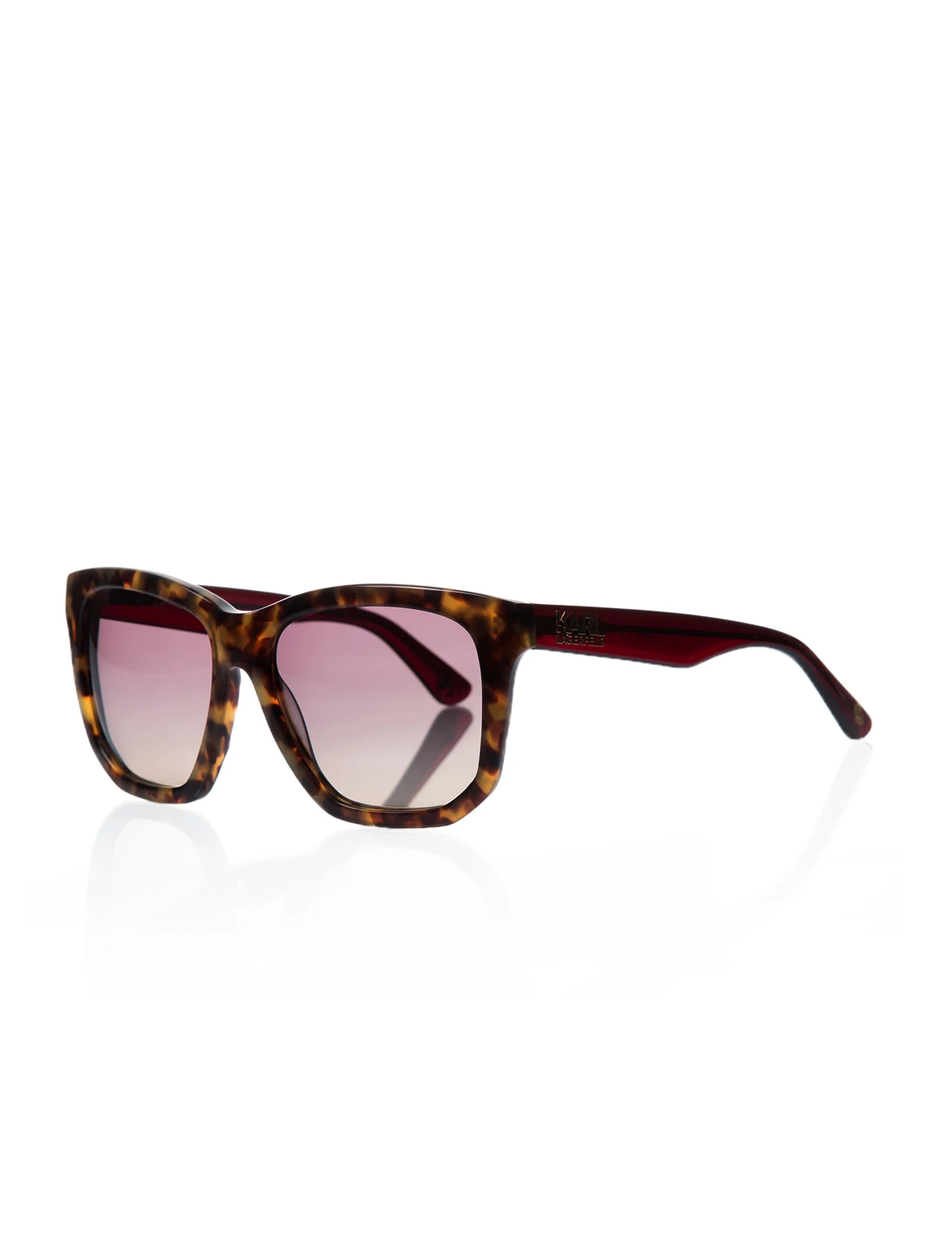 

Women's sunglasses kl 6019 013 bone Brown organic square square 53-16-140 karl lagerfeld