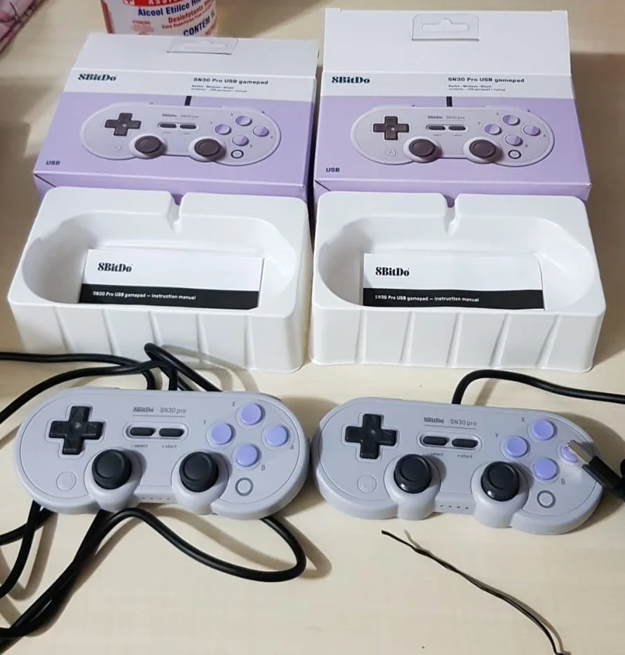 Official8bitdo 有線 Sn30 プロ Usb ニンテンドースイッチ Windows ラズベリーパイ Sn 版 ゲームパッド Aliexpress