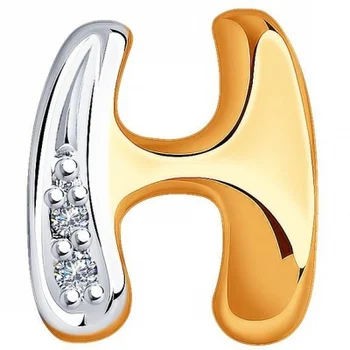 

Sokolov pendant with 2 diamonds in red gold