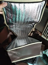 Bolsa de refrigerador térmico aislado para almuerzo, almacenamiento grande y cuadrado de bebidas frías, bolsas de aluminio para comida y café, 4 personas