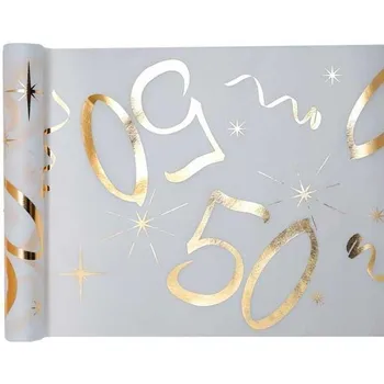 

Camino 50 birthday (5 m) for birthday party decoration, communes, anniversaries, children