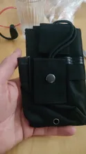 Funda táctica para walkie-talkie CQC 1000D, cinturón de cintura, bolsa para Radio Molle