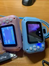 Cámara de vídeo de proyección 1080P para niños, juguete educativo para regalo de bebé, Mini cámara Digital con pantalla de 2 pulgadas