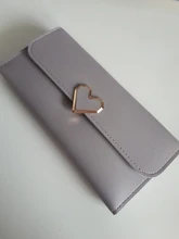 Carteras largas de lujo con corazón de amor para mujer, tarjetero, cartera de mano para teléfono