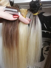 Pelo recto máquina extensiones de cabello Remy 0,8 g/pcs 50 unids/set queratina recta inclino el cabello humano