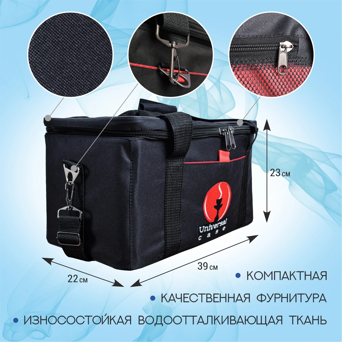 A premium quality shisha magic acrylic base aluminum bowl cloth bag  portable mini hookah - AliExpress
