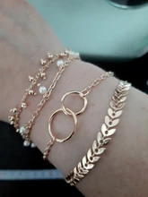 Pulsera de cadena multicapa con hojas mezcladas para mujer, 31 estilos, bohemio, mapa de letras, cristal geométrico, pentagrama infinito