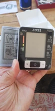 ZOSS-esfigmomanómetro de muñeca, Monitor de presión arterial, frecuencia cardíaca, tonómetro portátil, inglés o ruso