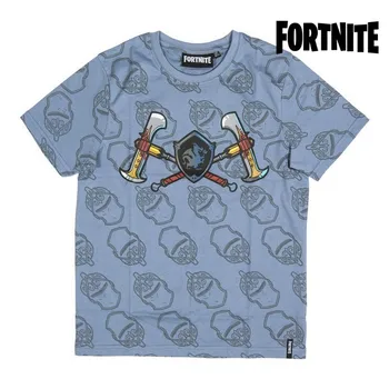 

Child's Short Sleeve T-Shirt Fortnite 75058 Grey