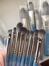 Foundation Eyeshadow Blush Synthetic-Hair-Brushes Iris-Series Beauty Mydestiny Set-Powder