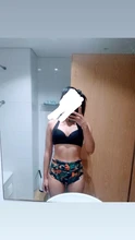 Bikini femenino con cuello Halter y cintura alta, traje de baño con cuello halter y cintural alta con estampado floral en talla XXL