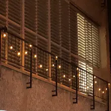 Fairy-Lights Crystal-Ball Led-String Solar-Lamp Christmas-Decor Power Garden Outdoor