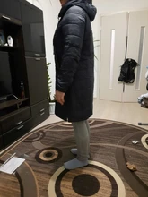 Women Jacket Spring-Collection Hood Designer MIEGOFCE Zipper with And Medium Knee-Length