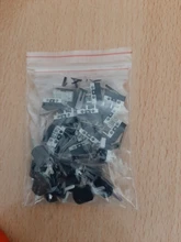 10pcs DC 30V 1A Black On Off Mini Push Button Switch for Electric Torch