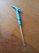 Removedor de anzuelos en forma de bolígrafo, herramienta para atar nudos, 3 en 1, para pesca con mosca, aparejos de pesca