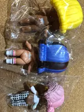 Muñecas Lens originales para niñas, 1 Uds., se pueden elegir 8CM, accesorios para ropa, juguetes para niñas, regalo de cumpleaños
