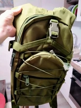 Mochila táctica molle de 15L, 800D Oxford militar, mochilas para bicicleta y senderismo, deportes al aire libre, ciclismo, escalada, bolsa de camping del ejército