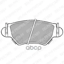 Колодки Тормозные Opel Astra G 98/Zafira 0305 Задние Delphi Lp1553 Delphi арт. LP1553