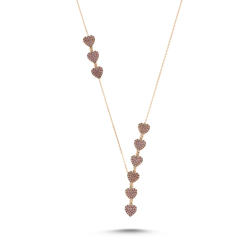 

Armagano nano Opal Stone Heart Y Necklace