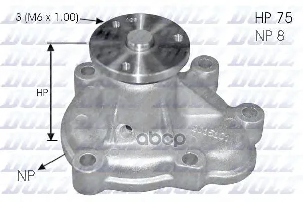 Насос Водяной Opel Astra/Combo/Corsa/Meriva 1.7cdti 03 Dolz арт. O144