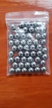 50 Uds. De bolas de acero para bicicleta, 6,35mm, 6,35, 4mm, 5mm, 6mm, 8mm, 9mm, 10mm, G10, tono plateado, pelotas de reemplazo