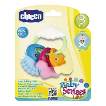 

Teether for Babies Rattle Chicco (11,5 x 11 x 2,5 cm)