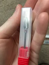 Taladro de manicura cónico de carburo de tungsteno/broca de clavo de cerámica, pulidor de limas de uñas, accesorios de equipo de arte de uñas