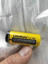 Rechargeable-Battery Lithium-Ion-Battery 18500 1600mah Liitokala Flashlight Lii-16c 