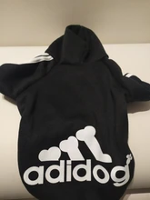 Adidog-ropa para perros pequeños, chaqueta con capucha deportiva de invierno, suéter de algodón suave abrigado puro, Chihuahua de peluche, ropa para cachorros