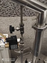 Oil-Acid-Solenoid-Valve Normally Open Stainless-Steel VX2120-08-SS-NO 2-Way AC220V Body