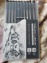 Set de bolígrafos de punta fina de tinta negra, juego de 10 bolígrafos de 0.05, 0.1, 0.2, 0.3 y 0.4 para caligrafía y dibujo