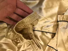 Pijamas de manga larga para niñas, otoño e invierno, conjunto de seda, chándal, 2019