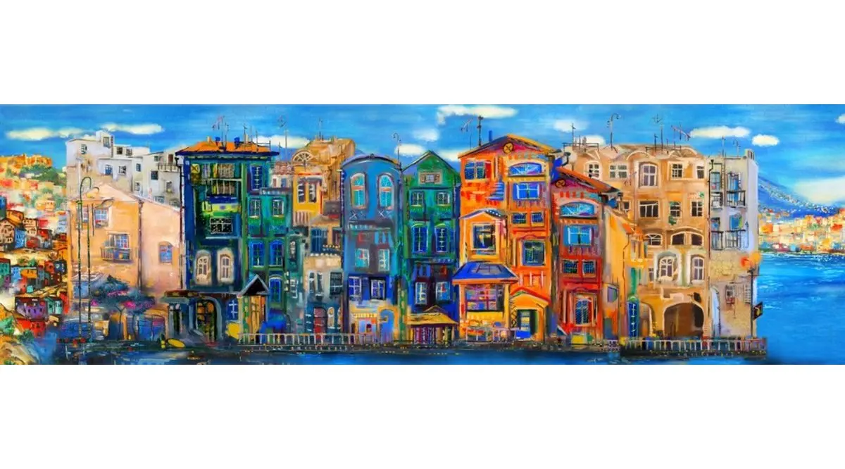 

Colorful Landscape Canvas Table Mage-1511 Painting Wall Painting