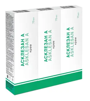 

Foot Cream "асклезан-a" 75 ml-3 pieces