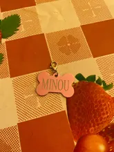 Etiquetas de identificación de perro personalizadas, etiqueta de nombre para gato, cachorro, accesorios para mascotas, etiquetas de dirección de nombre personalizadas, MP0078