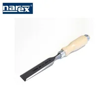 Стамеска плоская с деревянной(светлой) ручкой 26 мм, NAREX