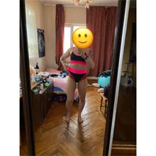 Womens Swimsuits Swimwear Bikinis Biquini Beachwear Patchwork Leopard Push-Up Ingaga Sexy