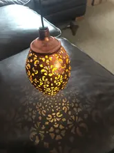 Led-Lantern Control Solar-Lamp Garden-Light Sensitive-Sensor Hanging Outdoor Olive-Shape