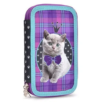 

Pencil Case erhaft Kitty 2 storey cat018