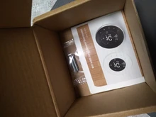Controlador inteligente con termostato mediante contacto, inalámbrico con wifi para el agua, calefacción con gas, en el suelo, funciona con Google Home