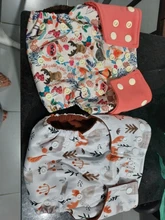 Elinfant-pañal de tela de malla de café transpirable, impermeable, reutilizable, pañal de tela para bebé