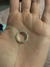 XIYANIKE-Anillo de plata de primera ley con cadena fina para mujer, sortija, plata esterlina 925, estilo coreano, ancho, hecho a mano