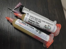 Needles-Booster Syringe Flux-Paste Solder 10cc-Nc-559-Asm-Uv Lead-Free Pusher for 2pcs/Lot