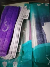 Mascarilla Desechable para adultos, máscara de 3 capas con sujeción para las orejas, Lavabili, 10/50/100 Uds.